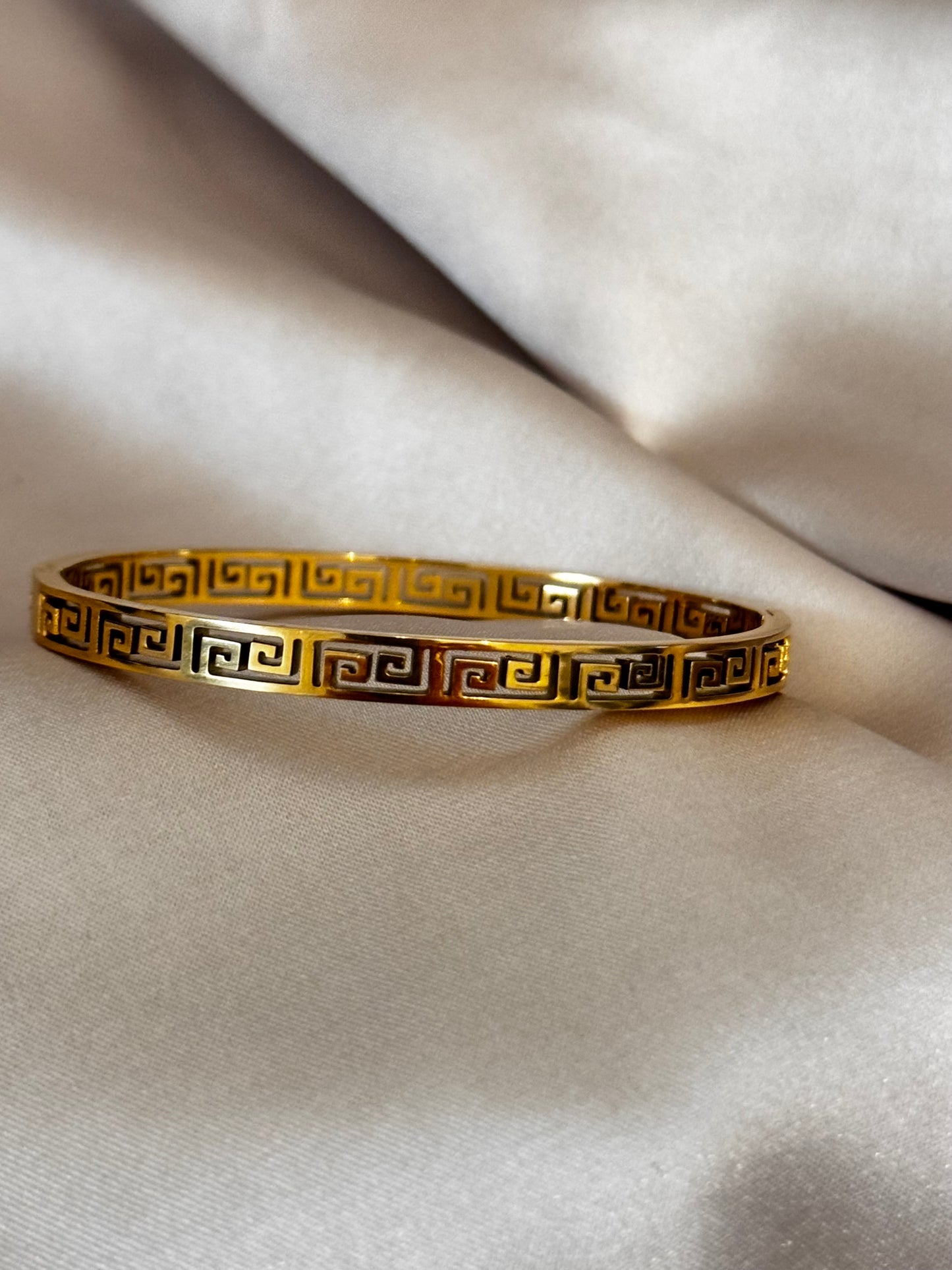 Bracelet motif grec